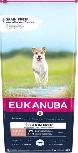 Sausas šunų maistas Eukanuba Grain Free Senior Small, žuvis, 12 kg