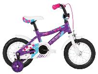 Vaikiškas dviratis Kross Maya, mėlynas/rožinis/violetinis, 10", 12"