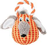 Žaislas šuniui Zolux Velvet Barbara 480067, 31 cm, oranžinis