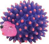 Žaislas šuniui Zolux Vynil Hedgehog Asorted 480790, 9 cm, Ø 9 cm, oranžinis/violetinis/