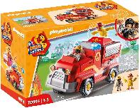 Konstruktorius Playmobil Duck On Call Fire Brigade Emergency Vehicle 70914, plastikas
