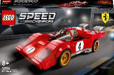 Konstruktorius LEGO® Speed Champions 1970 Ferrari 512 M 76906