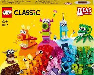 Konstruktorius LEGO® Classic Kūrybingos pabaisos 11017, 140 vnt.