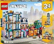Konstruktorius LEGO® Creator Pagrindinė gatvė 31141, 1459 vnt.