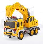 Žaislinė sunkioji technika Heracles Build Up Truck 501051077, geltona