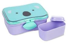 Dėžutė maistui Skip Hop Zoo Lunch Box Koala, 700 ml, 3 m., plastikas, mėlyna/violetinė