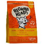 Sausas kačių maistas Meowing Heads Paw Lickin Chicken, vištiena, 4 kg