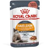 Šlapias kačių maistas Royal Canin Care Intense Beauty, žuvis/vištiena, 0.085 kg, 12 vnt.
