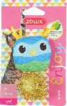Žaislas katėms su katžole Zolux Lovely 580726, mėlynas/geltonas
