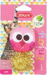 Žaislas katėms su katžole Zolux Lovely 580725, geltonas/rožinis