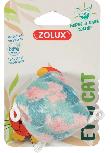 Žaislas katėms su katžole Zolux 580742, mėlynas/rožinis, 4.2 cm