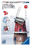 3D dėlionė Ravensburger Windmill 12563, 27.4 cm x 19.5 cm