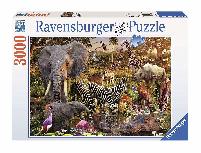 Dėlionė Ravensburger African animals 17037, 121 cm x 80 cm