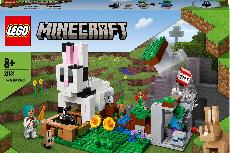 Konstruktorius LEGO® Minecraft® Triušių ūkis 21181