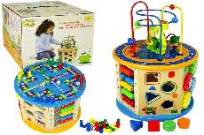 Lavinimo žaislas Lean Toys Intelligence Big Round Bead 9837, 38 cm, įvairių spalvų