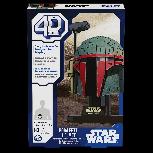 4D dėlionė Spin Master Star Wars Boba Fett Helmet 6069822, 20.5 cm, įvairių spalvų
