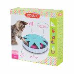 Elektroninis kačių žaislas Zolux Cat Player 3, baltas