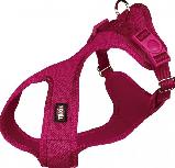 Reguliuojamos petnešos šunims Trixie Comfort Soft, purpurinė (magenta), 250 - 350 mm x 15 mm