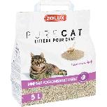 Kačių kraikas organinis (sušokantis) Zolux Pure Cat 476311, 5 l