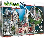 3D dėlionė Tactic Wrebbit Neuschwanstein Castle 02005, įvairių spalvų