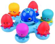 Vonios žaislas Whale And Octopus ZA3378, įvairių spalvų