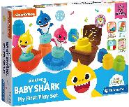 Vonios žaislas Clementoni Baby Shark My First Play Set, įvairių spalvų, 14 vnt.