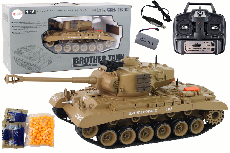 Žaislinis tankas Lean Toys Brother Tank Leopard 102, 44 cm
