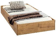 Ištraukiama lova viengulė Kalune Design Mocha Pull-Out, ruda, 194 x 93 cm