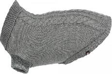 Džemperis šunims Trixie Kenton 680019, pilka, L (60 cm)