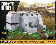 Konstruktorius Cobi Company Of Heroes 3 German Fighting Position 3043, plastikas
