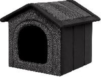 Gyvūno guolis Hobbydog Inari R4 BUIGZC2, juodas/grafito, R4