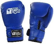Bokso pirštinės ProFight Boxing Gloves, mėlyna, 14 oz