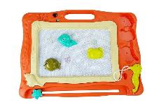 Piešimo lenta Lean Toys Multifuncion Tablet, oranžinė