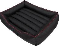 Gyvūno guolis Hobbydog Comfort CORCCL3, juodas/tamsiai raudona, L