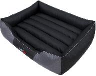 Gyvūno guolis Hobbydog Premium LPRCSP1, juodas/šviesiai pilka, XL