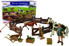 Figūrėlių rinkinys Lean Toys Farm Animals 12389, 8 vnt.