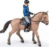 Žaislinė figūrėlė Papo Walking Horse And Rider 442877