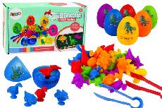 Stalo žaidimai Lean Toys Aritmethics Animal Sucker 14706, įvairių spalvų