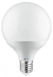 Lemputė GTV LED, G95, šiltai balta, E27, 14 W, 1250 lm