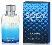 Tualetinis vanduo La Rive Body Like A Man, 90 ml