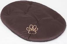 Pagalvėlė gyvūnui Hobbydog Oval Pillow PODCBR2, tamsiai ruda, 9