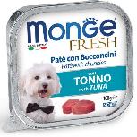 Šlapias šunų maistas Monge Fresh, tunas, 0.1 kg