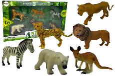 Rinkinys Lean Toys African Wild Animal 12282, 6 vnt.