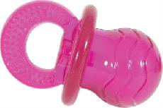 Žaislas šuniui Zolux Pop Pacifier, 7.5 cm, rožinis, 7.5 cm