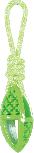 Žaislas šuniui Zolux Rope Samba Oval 479120VER, 28 cm, žalias, 28 cm