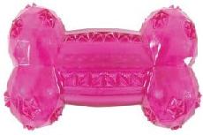 Žaislas šuniui Zolux Pop Bone, 12 cm, rožinis, 12 cm