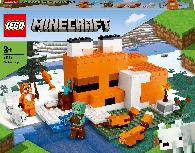 Konstruktorius LEGO® Minecraft® Lapių buveinė 21178, 193 vnt.