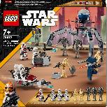 Konstruktorius LEGO® Star Wars Klonų kario ir kovinio droido kovos rinkinys 75372