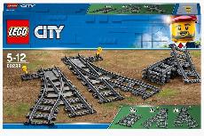 Konstruktorius LEGO City Bėgių iešmai 60238, 8 vnt.