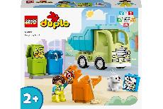 Konstruktorius LEGO® DUPLO® Šiukšlių perdirbimo sunkvežimis 10987, 15 vnt.